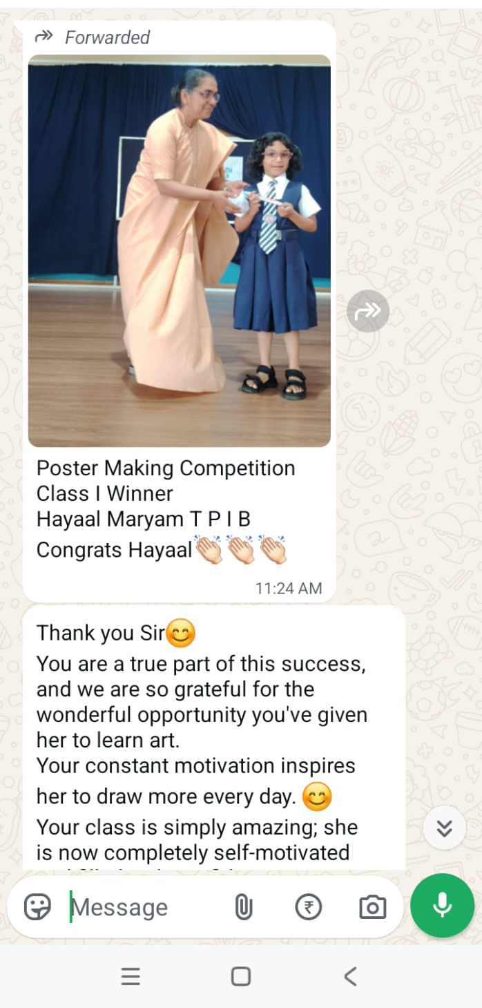 Hayaal Maryam — Poster Making Competition Winner